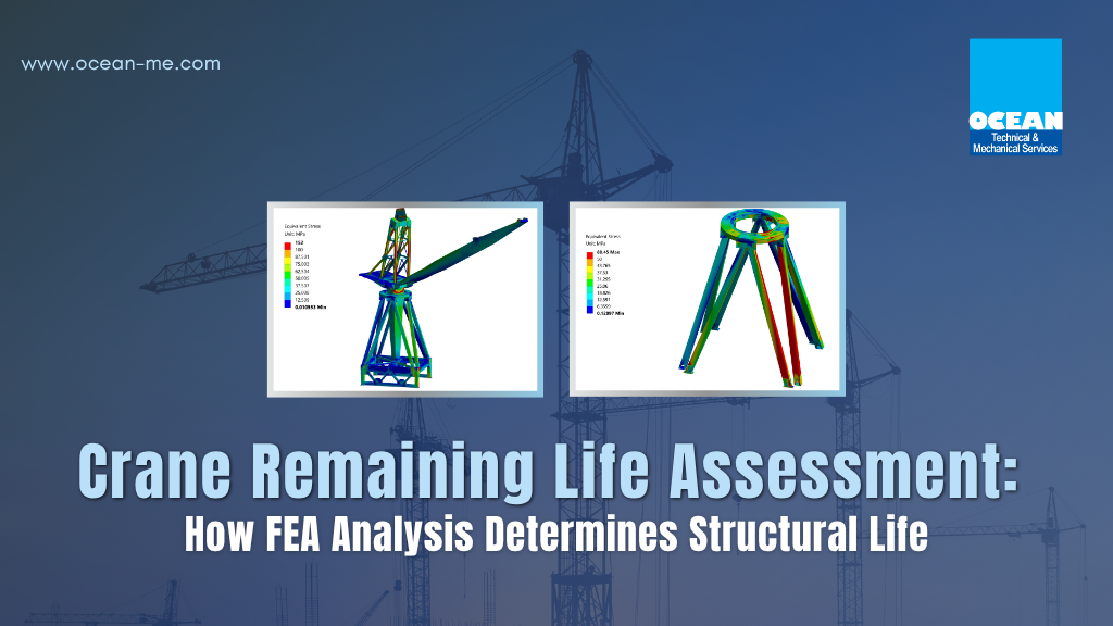 Crane Remaining Life Assessment in Oman: How FEA Helps Evaluate Crane Safety and Service Life