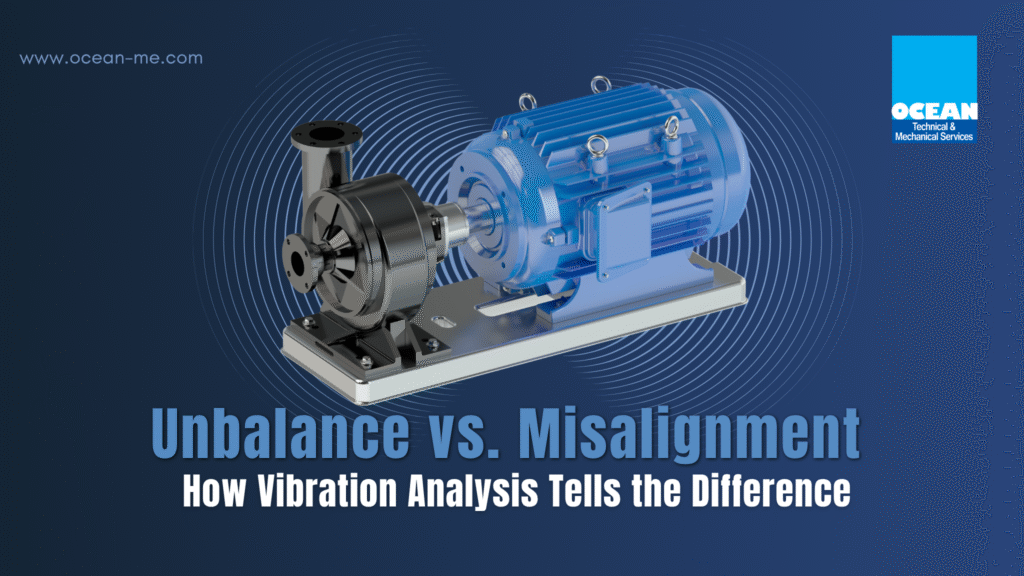 unbalance and misalignment in machines